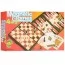 Магнитные шахматы 4в1 BabyToys 9841 с шашками