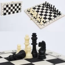 Шахматы BabyToys JF619 деревянное поле 29х29см