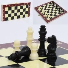 Шахматы деревянные BabyToys JF621 классические 25 см