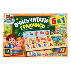 Обучающая игра "Учись читать играя", Enotik 3-064