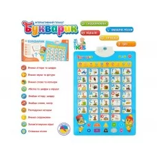 Плакат обучающий Limo Toy 7031 UA