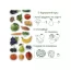 Набор магнитов Fruits and vegetables Magdum ML4031-15 EN Набор магнитов Fruits and vegetables Magdum ML4031-15 EN