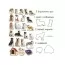 Набор магнитов Breeds of dogs Magdum ML4031-20EN