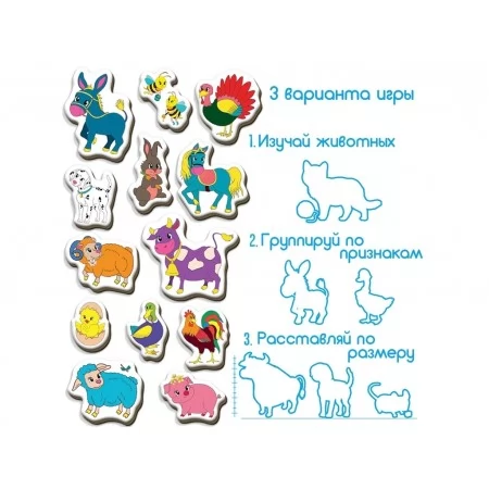 Магнитная игра Фарм Magdum ML4031-32 EN Магнитная игра Фарм Magdum ML4031-32 EN