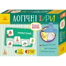 Развивающая игра Логические игры Изучай формы 24 карточки Ранок КН918002У 292820