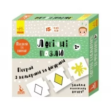 Развивающая игра Логические пазлы Поиграй с цветами и фигурами 2+ Ранок КН889003У 296138 Развивающая игра Логические пазлы Поиграй с цветами и фигурами 2+ Ранок КН889003У 296138