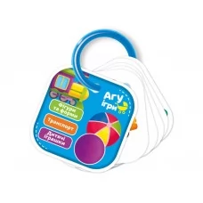 Карточки на кольце Фигуры и формы, Транспорт, Vladi Toys VT2000-02