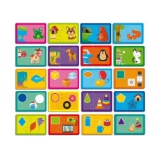 Пазлы Найди пару, Кто где живет? На что похоже? Vladi Toys VT5003-03