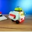 Бизиборд детский BabyToys HE 8082 с шестернями и пищалкой