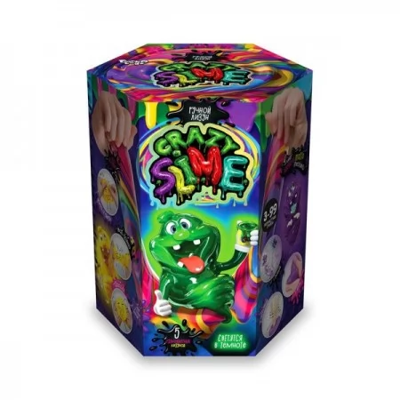 Безопасный образовательный набор для проведения опытов "Crazy Slime" укр ДАНКО ТОЙС Безопасный образовательный набор для проведения опытов "Crazy Slime" укр ДАНКО ТОЙС
