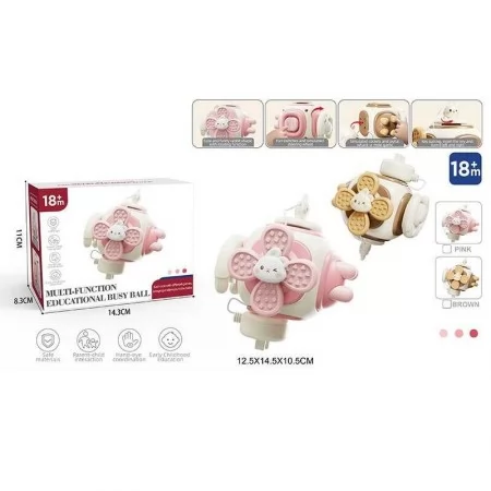 Погремушка BabyToys FXB 61 пластиковая разные цвета
