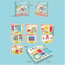 Бізіборд BabyToys 25889 E Кухня з підсвічуванням і звуками