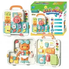 Развивающий бизиборд WToys 34918 с музыкой и светом