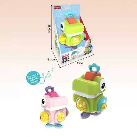 Бизиборд развивающий BabyToys BY 329 с движущимися элементами