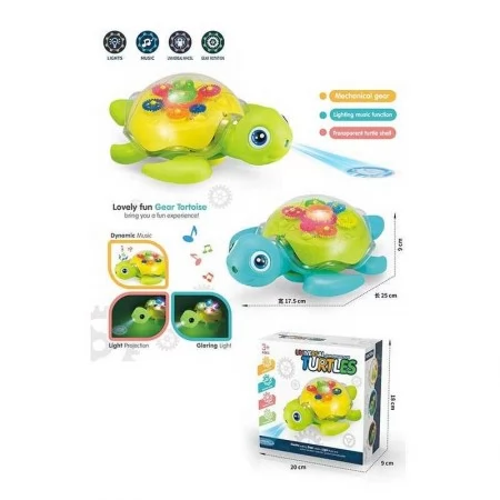 Іграшка черепашка BabyToys 168-43 зі світлом і музикою
