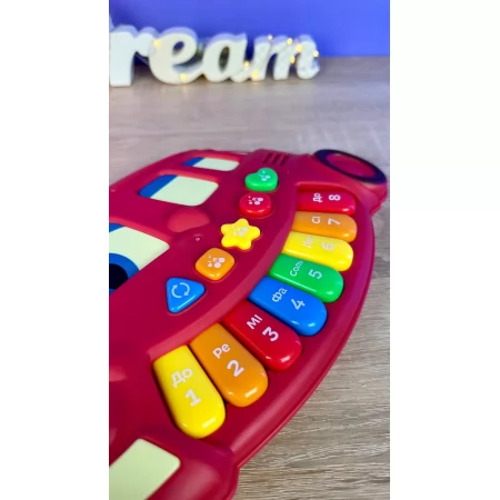 Детское пианино WToys 51413 с музыкой и подсветкой Детское пианино WToys 51413 с музыкой и подсветкой