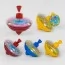 Юла BabyToys 878-3 А с подсветкой на батарейках, 4 цвета