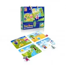 Настольная игра Vladi Toys Какое время года VT1302-25 для детей