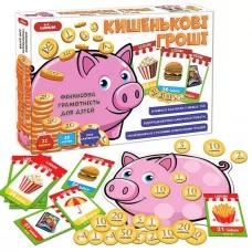 Развивающая игрушка Ludum МЕ 5032-18 Кишеньковые деньги