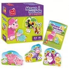 Детская игра с липучками Vladi Toys Мама и малюк VT 2100-14
