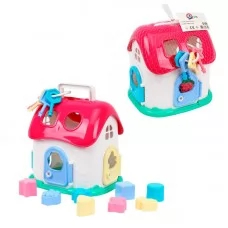 Сортер домик Technok Toys 6740 пластиковый для малышей