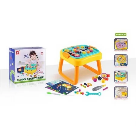 Игровой столик BabyToys 835 мозаика с сортером и пазлом