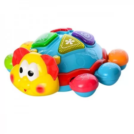Игра 7013 UA жук,19см,обуч(цвета,животн),танцует,муз,звук(УКР),св,на бат-ке,в кор