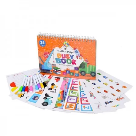 Обучающая бизикнига BabyToys 88995-7-9-89000 с липучками Обучающая бизикнига BabyToys 88995-7-9-89000 с липучками