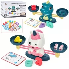 Обучающая игра BabyToys DW558-07-08 балансир с животными и цифрами