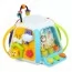 Игра HE8971 шестигранник, 27-23-20см, 14в1, музыка, звук, звуки животных, свет, шестерни, часы-трещотки, подвижные цифры, барабан, лабиринт на проволоке, пинбол, подвижные детали, 2 режима громкости, на бат-ке, в кор-ке