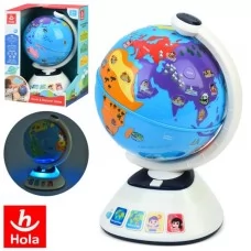 Обучающий глобус Hola HE898500 30см со звуком и светом
