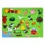 Обучающая доска BabyToys INT 0008 с фигурками на липучке