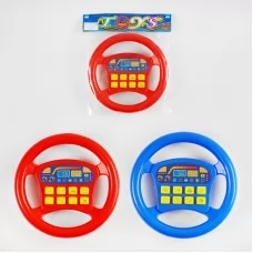 Музыкальный руль BabyToys с звуковыми эффектами, 2 цвета Музыкальный руль BabyToys с звуковыми эффектами, 2 цвета