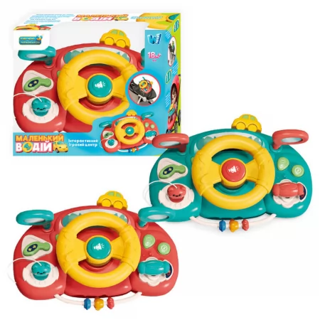Музыкальный руль WToys Маленький водій 91739 со звуком и светом