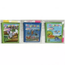 Книжка для рисования BabyToys 826P на пружине с маркером для детей