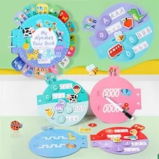 Логическая книжка BabyToys для детей от 1 года пластмасса