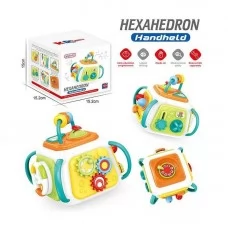 Логический куб BabyToys для детей от 1 года разные цвета