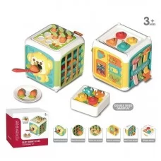 Логический куб BabyToys YL 562 с сортером и рухомыми элементами
