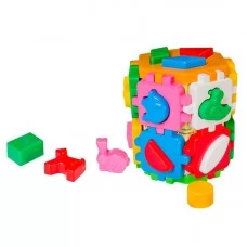 Сортер куб Technok Toys Умный малыш животные геометрия 17см Сортер куб Technok Toys Умный малыш животные геометрия 17см