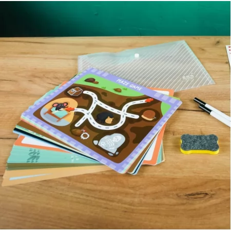 Логическая игра BabyToys лабиринт с карточками и маркерами