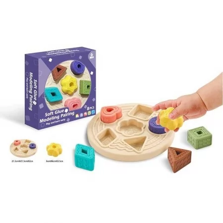 Геометричний сортер BabyToys 1283, 8 елементів