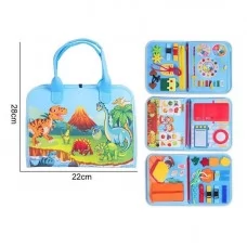 Развивающая папка BabyToys 183208 с липучками на фетре