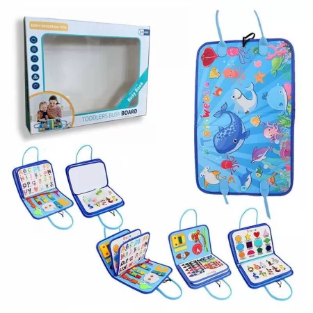 Логічна папка BabyToys 432-18 з липучками та маркерами