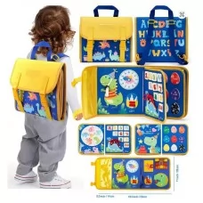 Развивающая папка BabyToys с липучками, цифры и формы