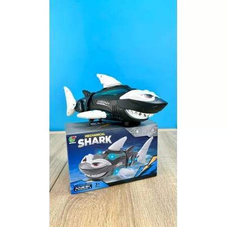 Игрушка акула BabyToys с музыкой и подсветкой, движущимся хвостом Игрушка акула BabyToys с музыкой и подсветкой, движущимся хвостом