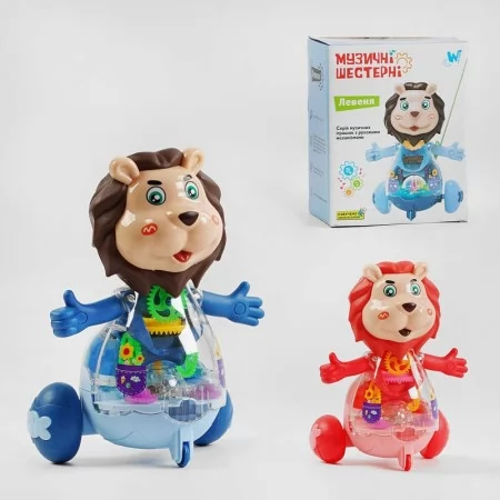 Музыкальная игрушка левенок WToys 28881 с музыкой и светом