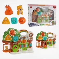 Музыкальный домик BabyToys CY 8006 B со звуком и подсветкой