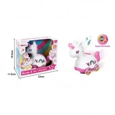 Музыкальный единорог BabyToys с подсветкой и мелодиями