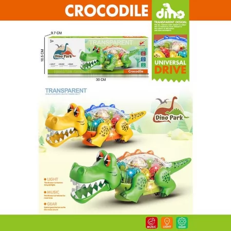 Музыкальный крокодил BabyToys 2008 со светом и звуком