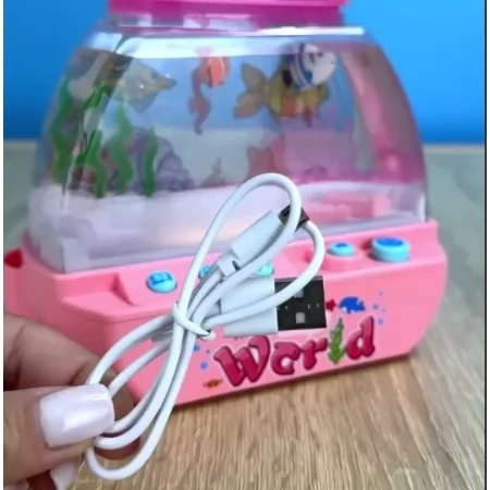 Музыкальный аквариум WToys 49579 с подсветкой и Bluetooth Музыкальный аквариум WToys 49579 с подсветкой и Bluetooth